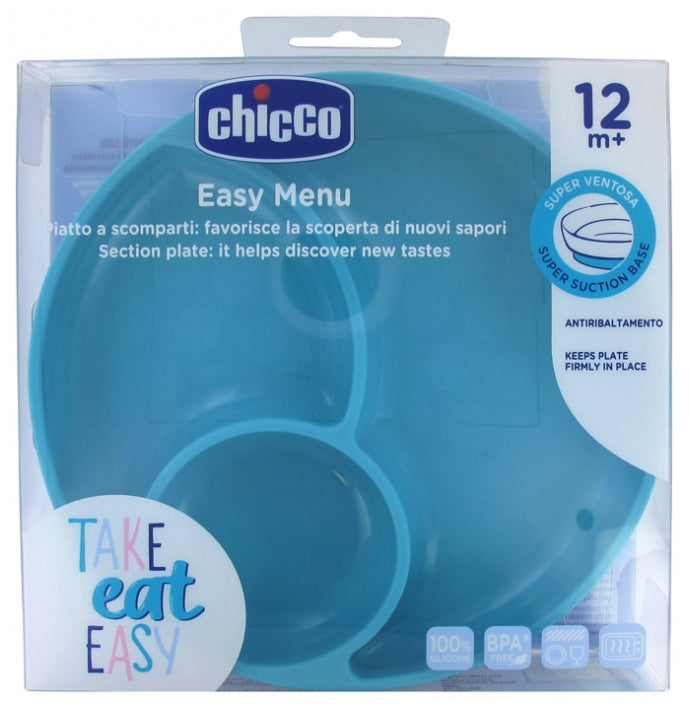 Easy Menu Silicone Divided Plate
