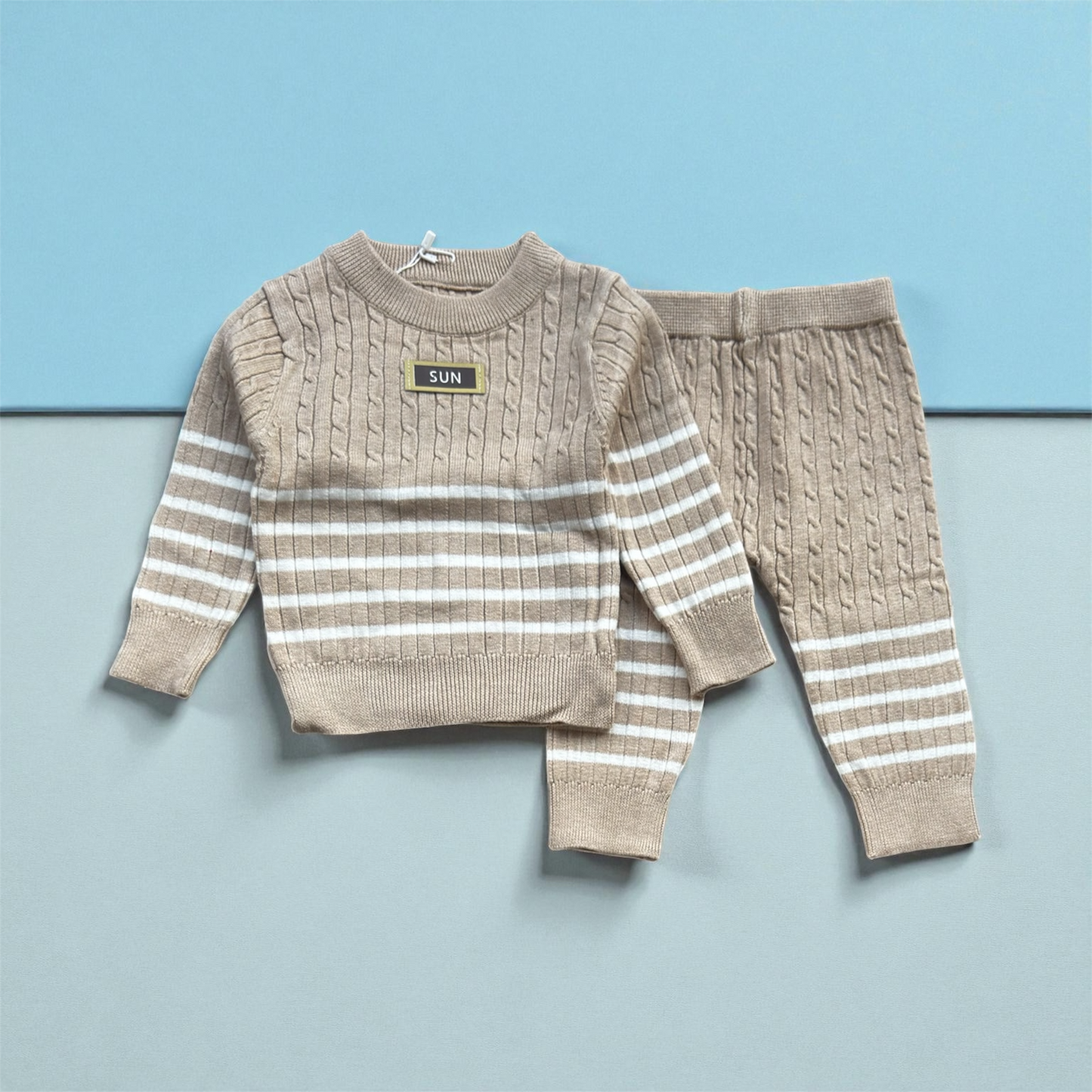 Soft wool baby outwear