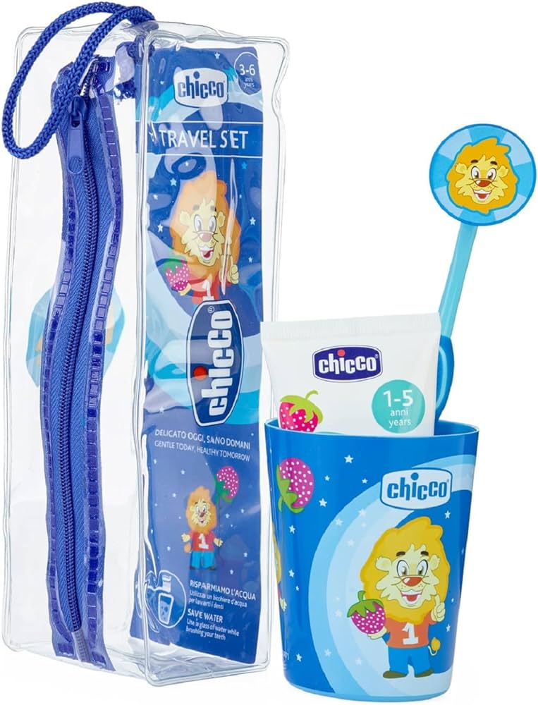 Chicco Kids Toothbrush Case with Cup 1-5 years