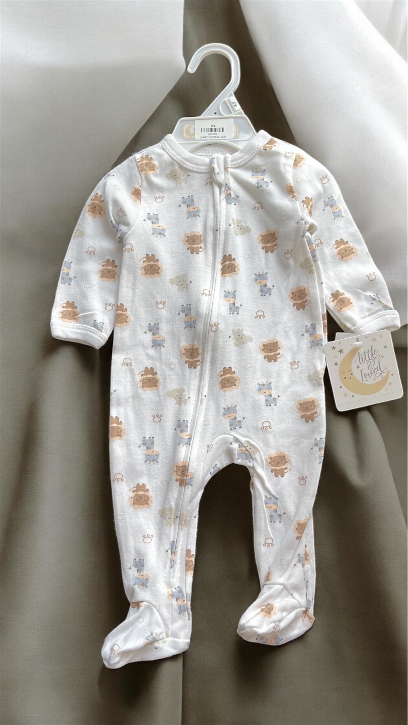 Baby cotton overall