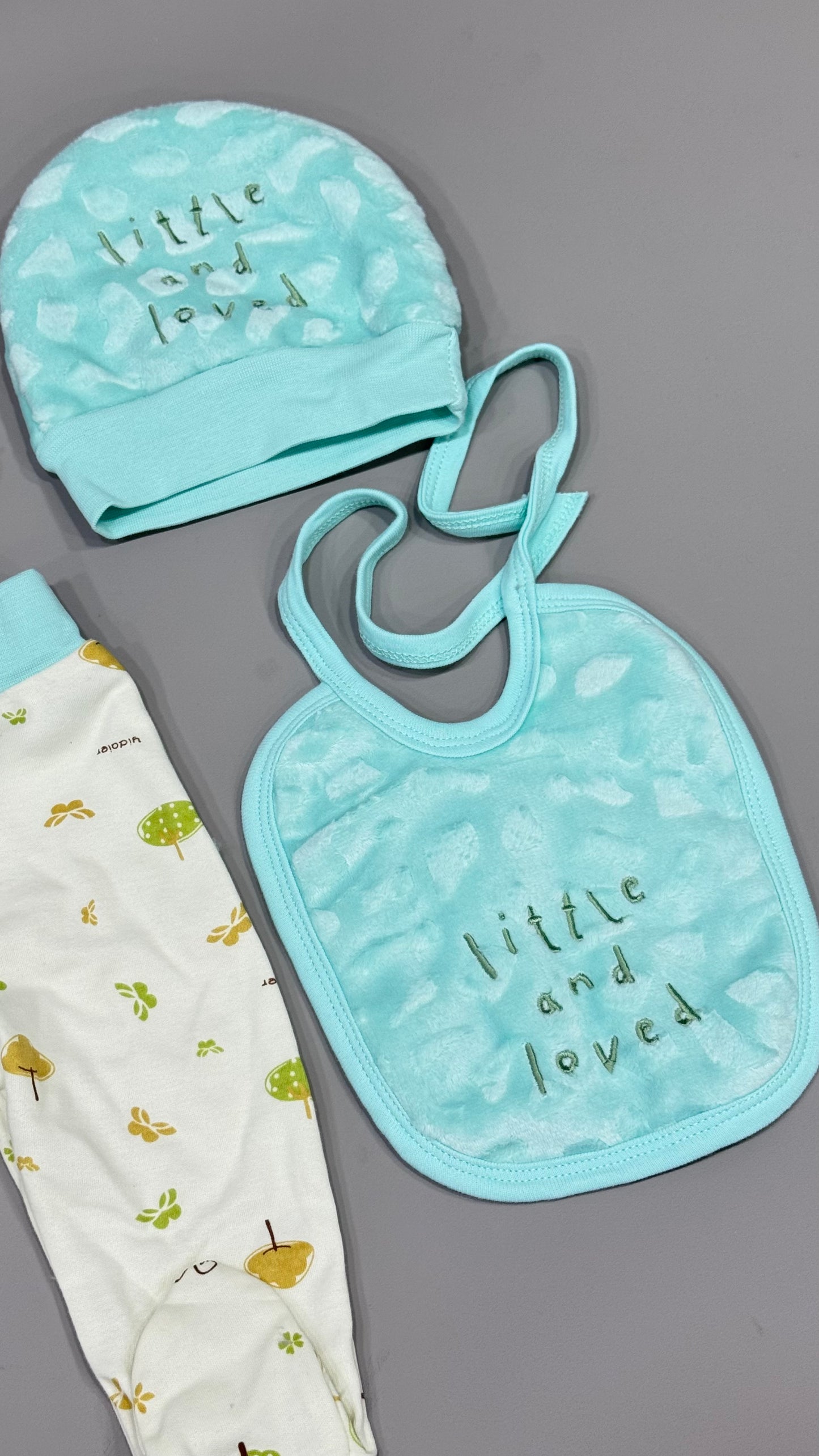 Velvet fur baby hospital set 6 pieces