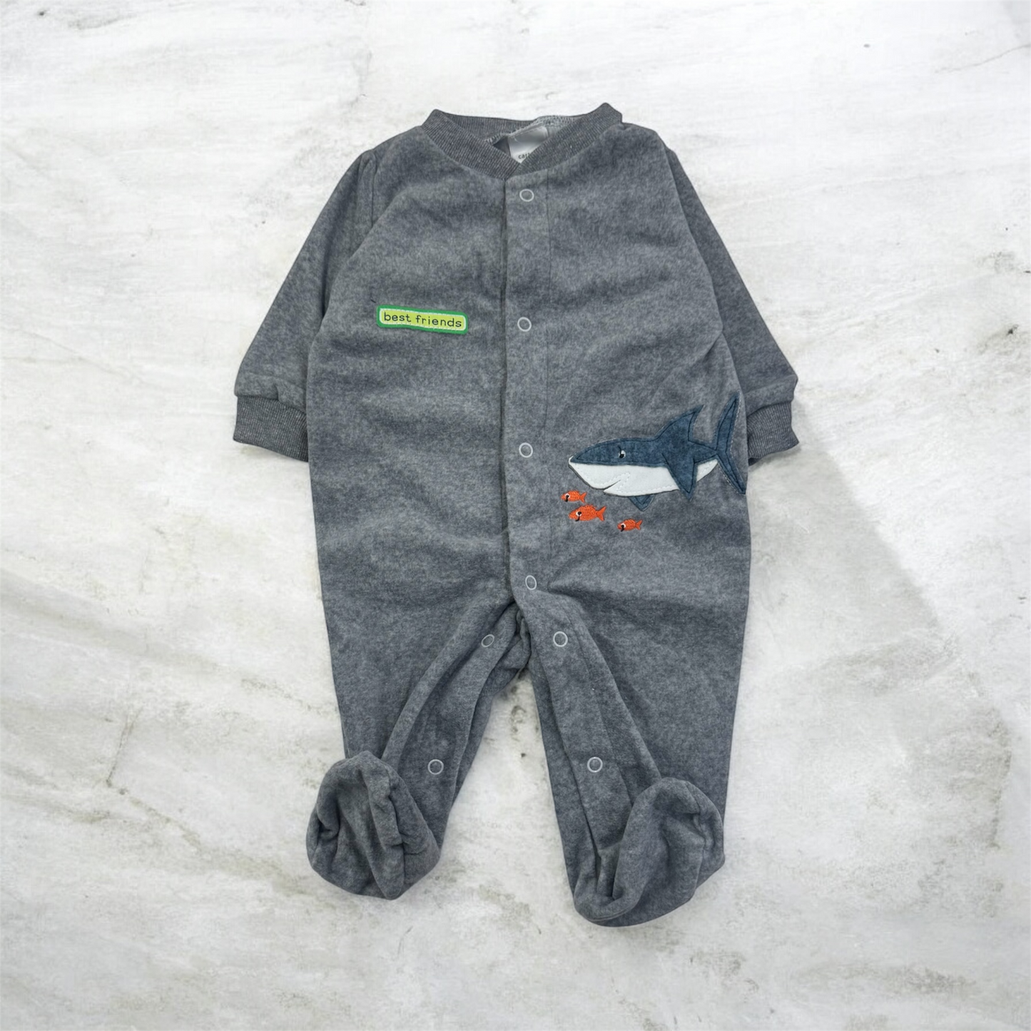 Baby fleece overall