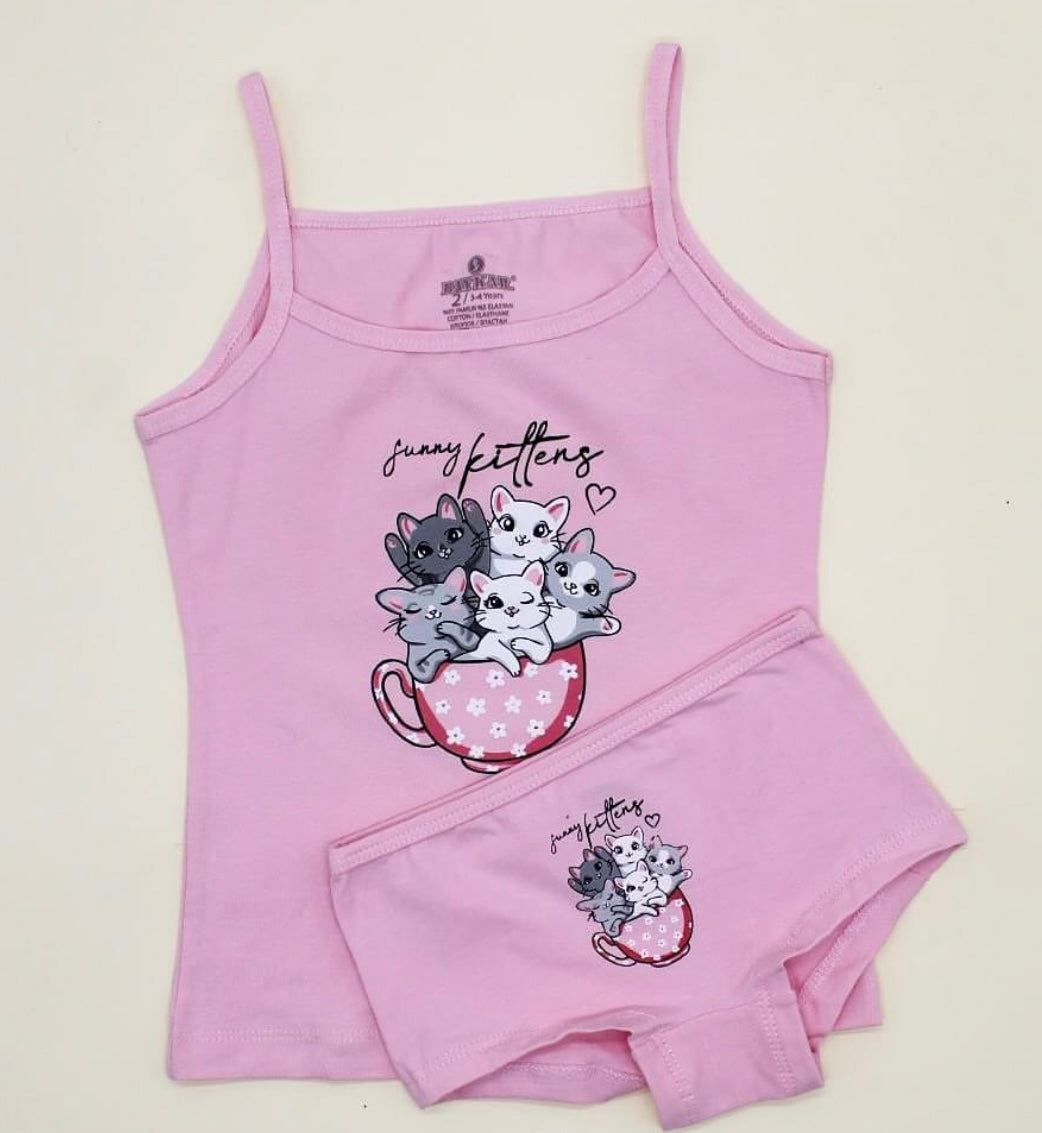 Girls 2 pieces underwear