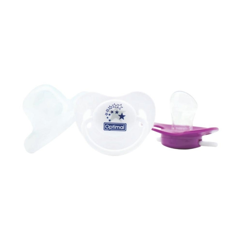 OPTIMAL-ORTHODONTIC silicone PACIFIER 6+