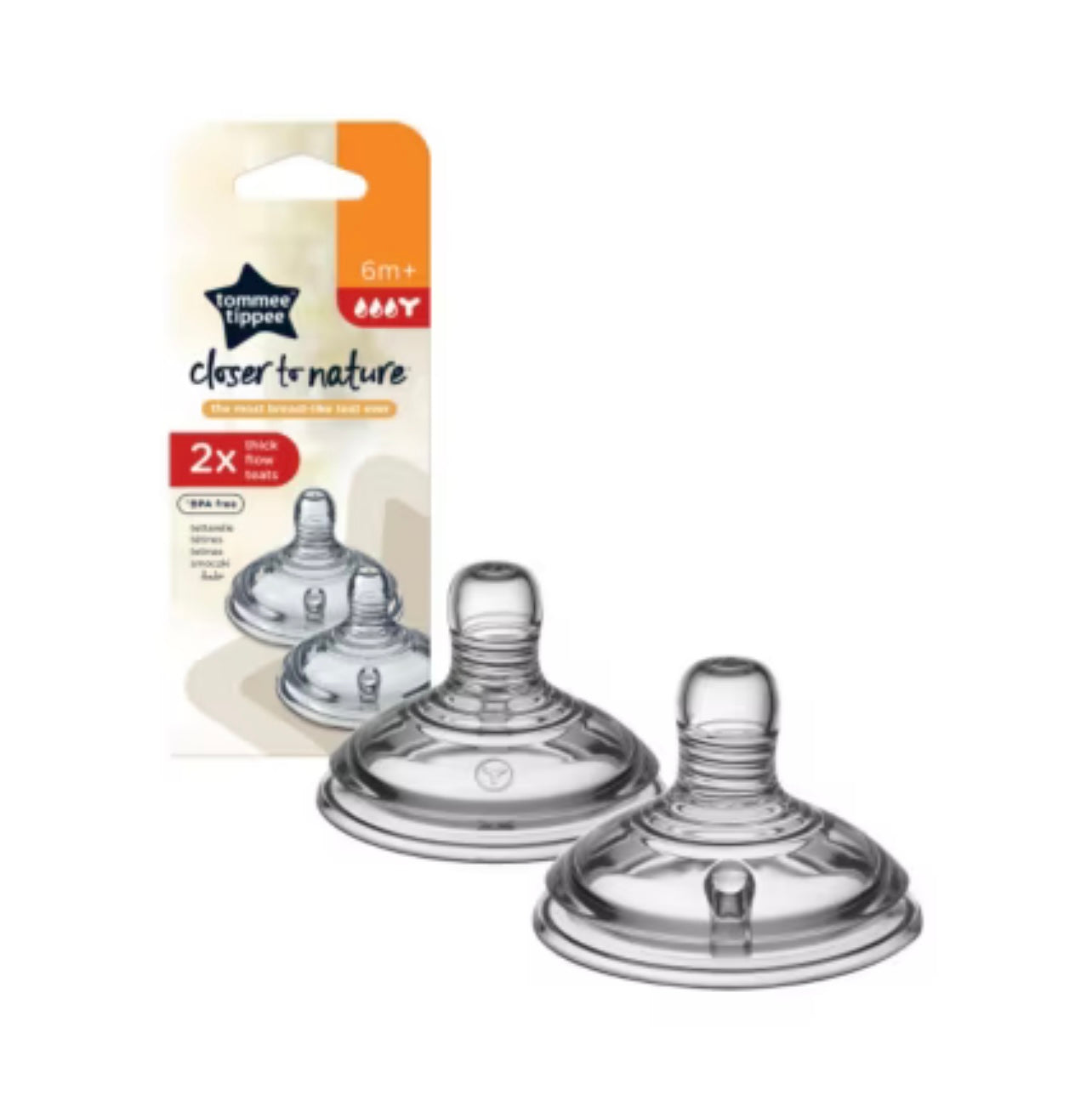 Tommee Tippee CTN Easi-Vent Thick Feed Teat