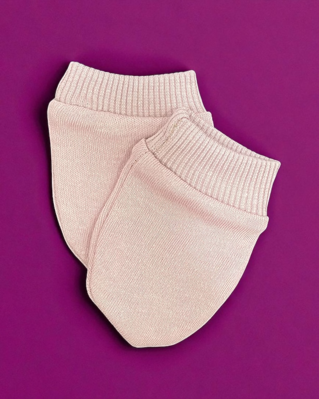 Baby cotton hospital set dusty rose