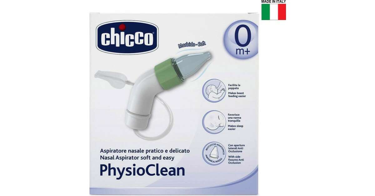 PhysioClean Nasal aspirator with suction noiseless