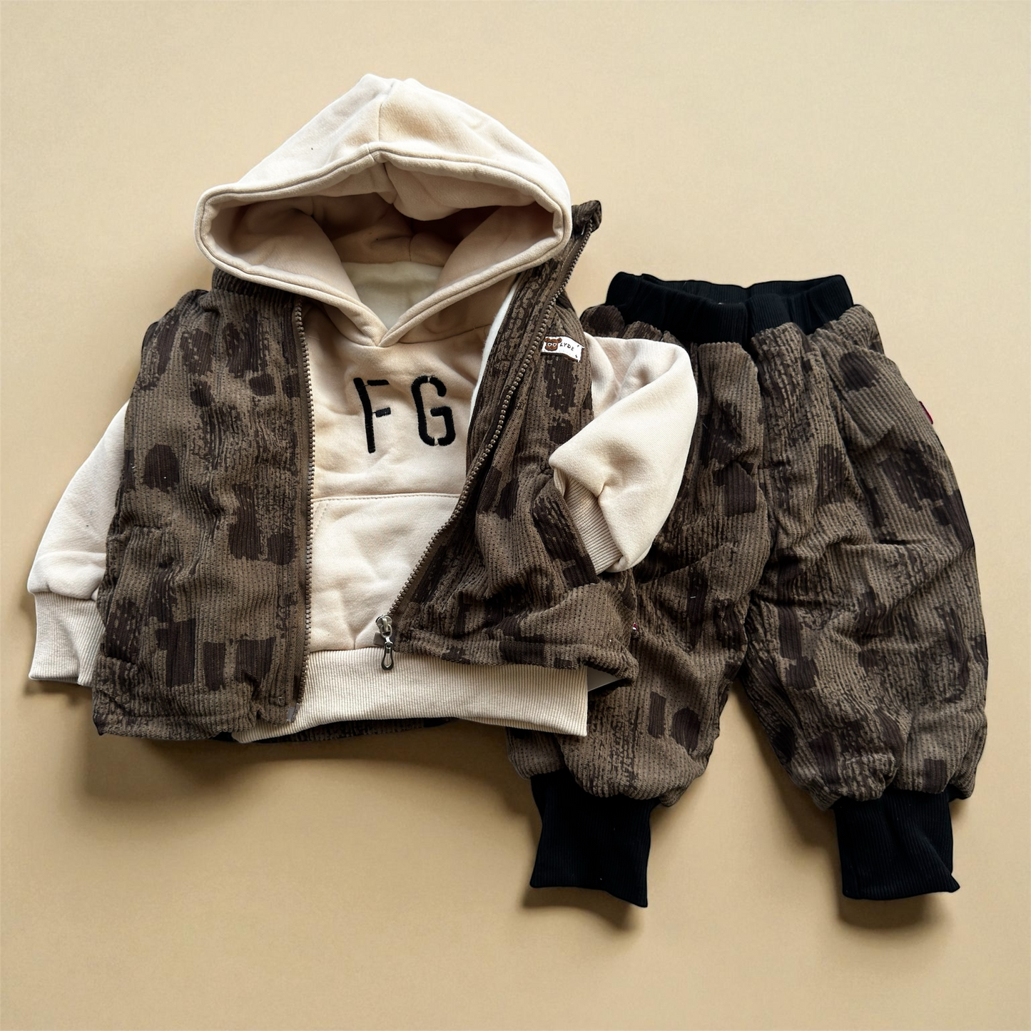 Kids winter outfit set