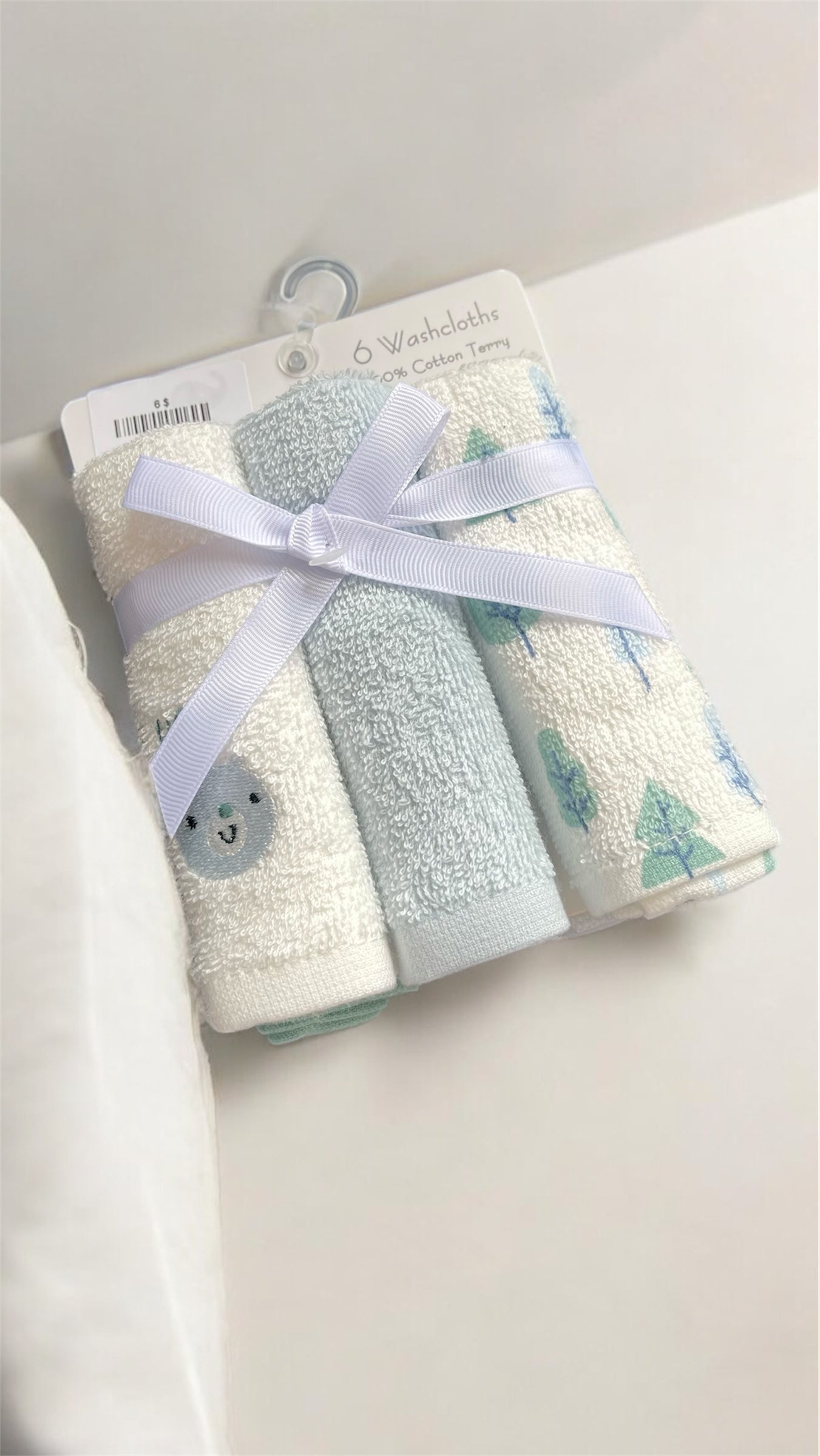Washing towel set