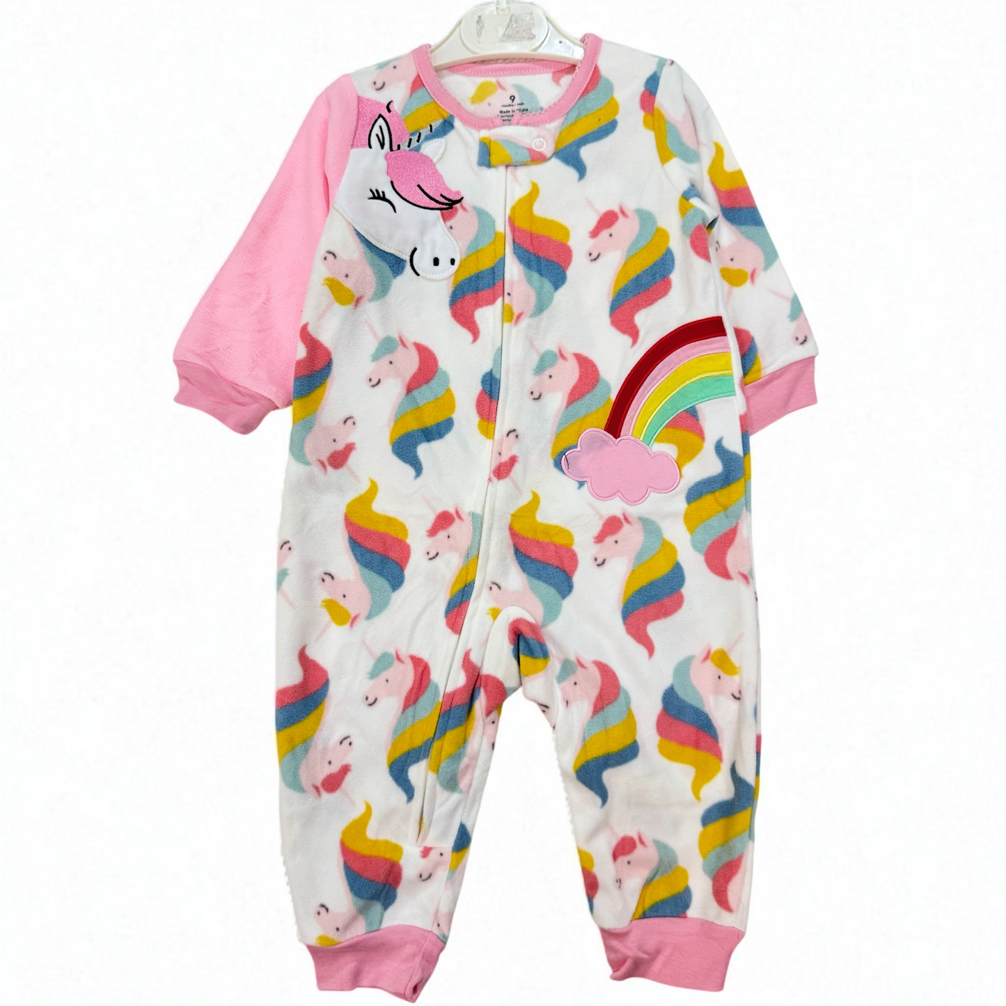 Baby fleece overall
