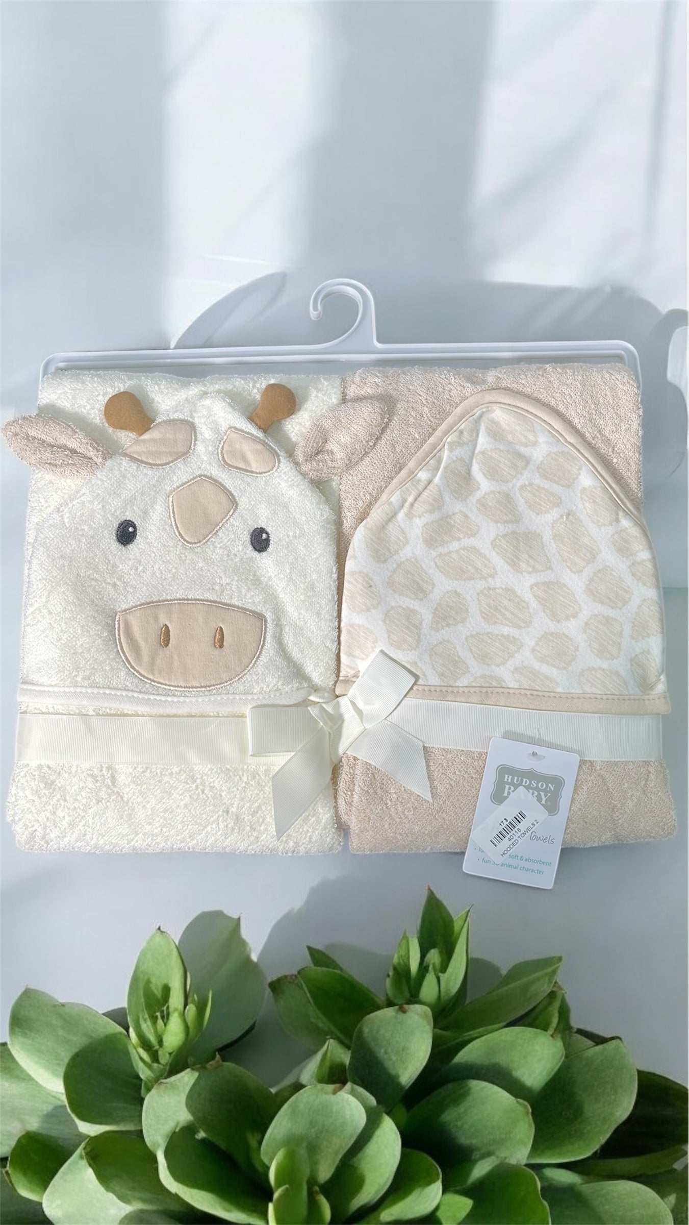 منشفة بغطاء رأس 40118