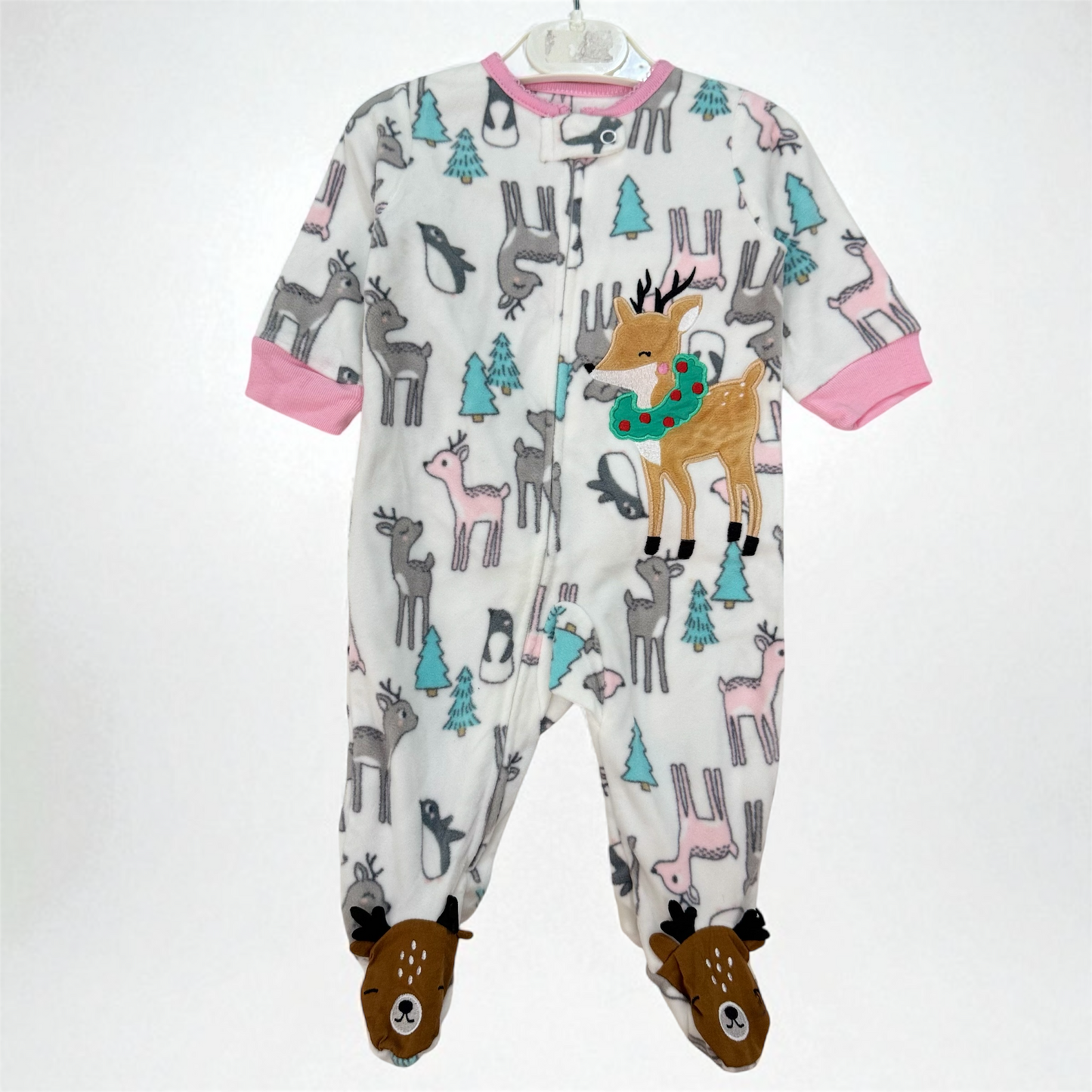 Baby fleece overall