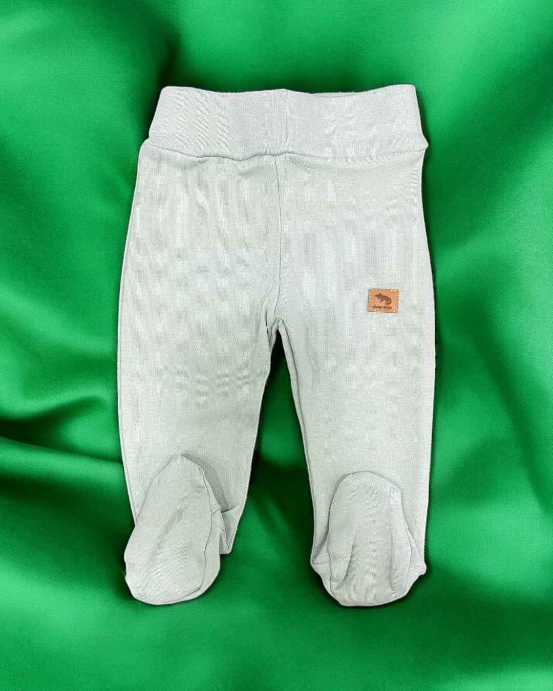 Baby cotton hospital set mint green