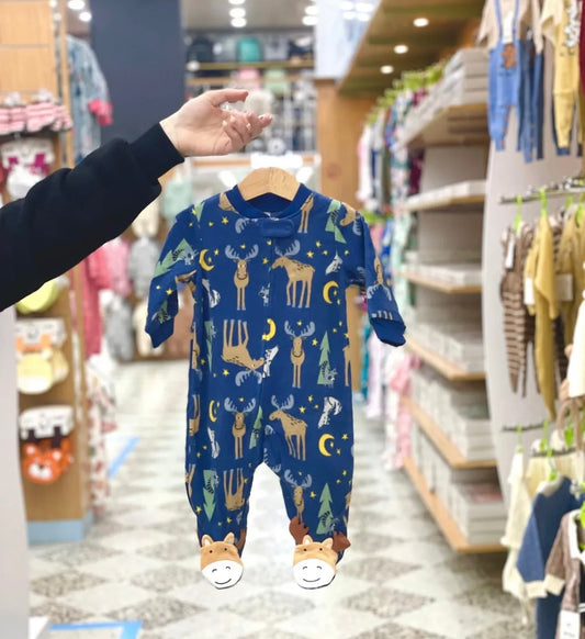 Baby fleece overall
