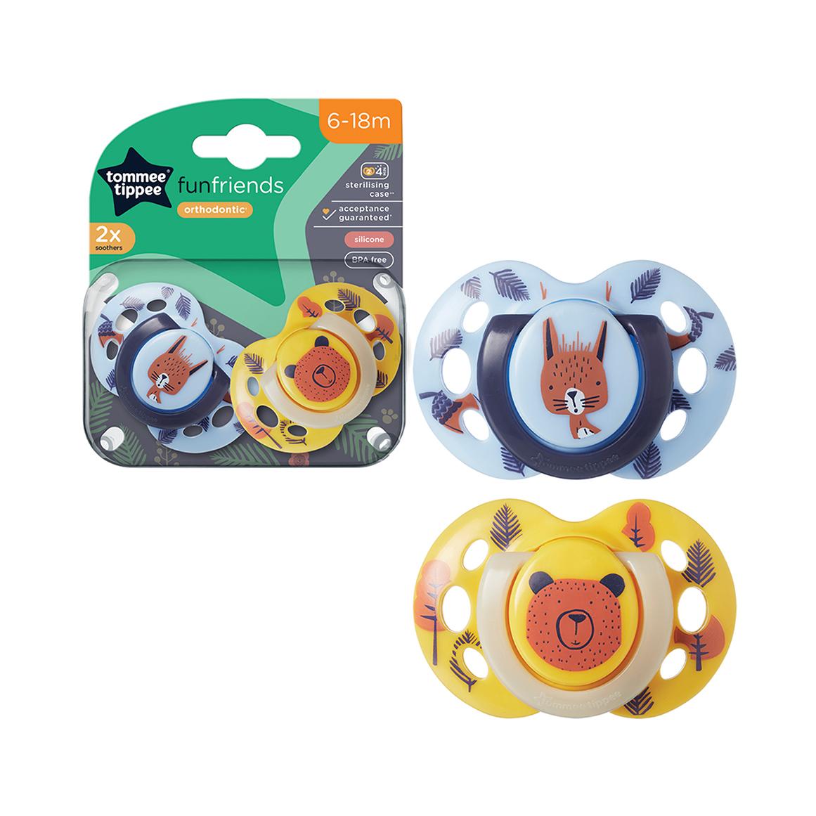 Fun Soothers 6-18M 2 Pack