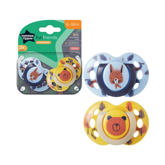 Fun Soothers 6-18M 2 Pack