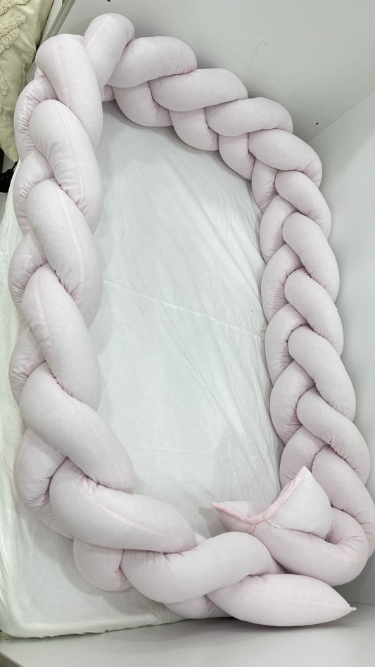 Bed braided bumper