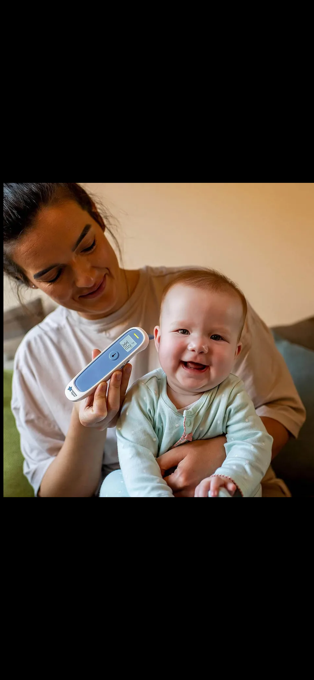 Tommee Tippee - In-Ear Digital Baby Thermometer - Light Blue