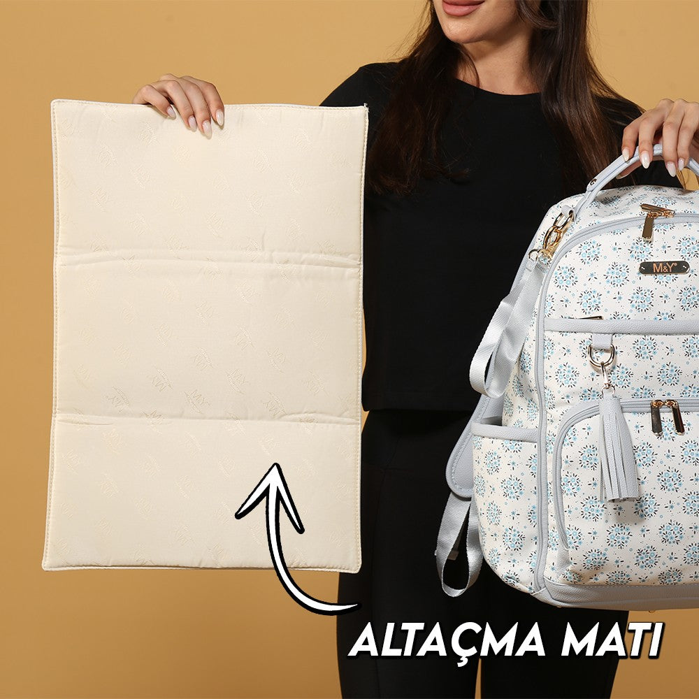 Oeste Faux Leather Backpack Bag