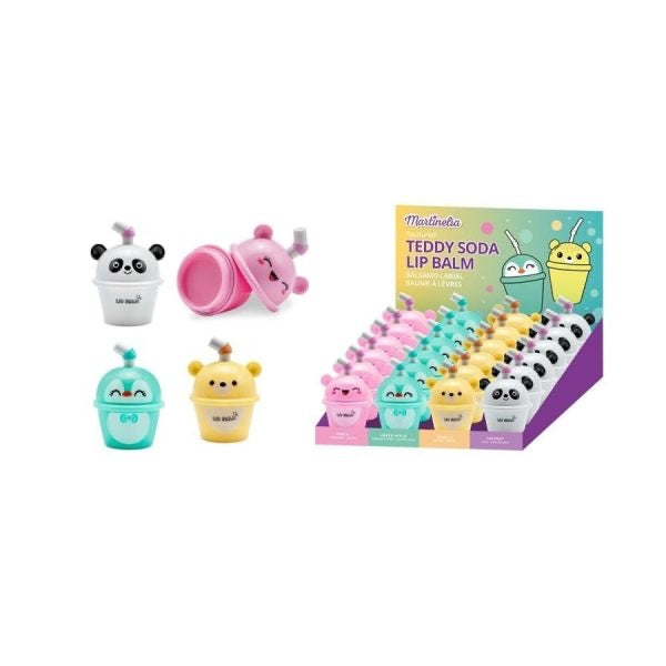 Martinelia Teddy soda lip balm