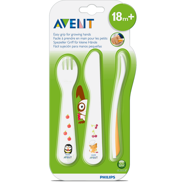 Avent toddler feeding set 18 months +