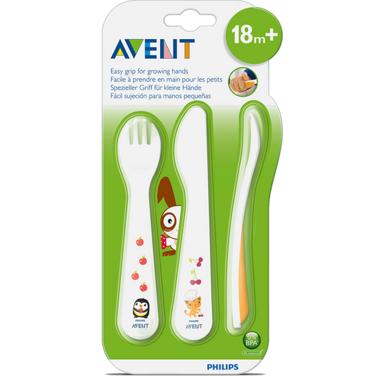 Avent toddler feeding set 18 months +