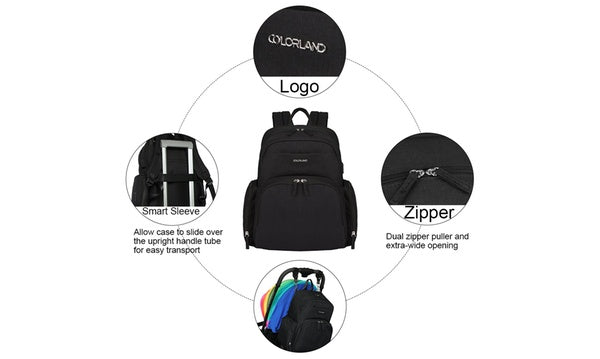 Colorland Mommy Diaper Backpack