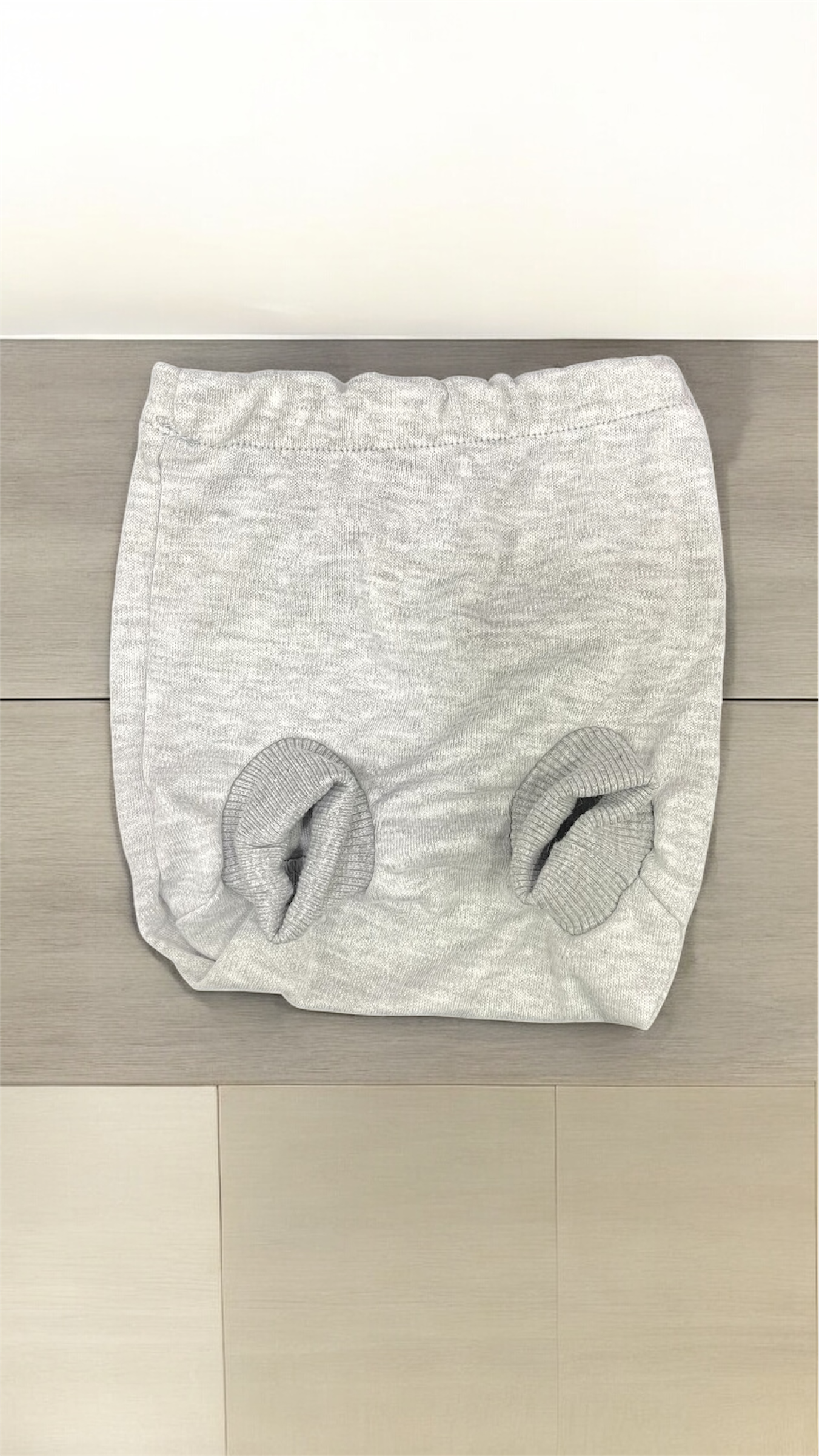 Baby cotton hospital set gray