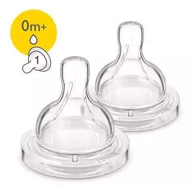 Avent  0 months + classic 2 newborn flow teats