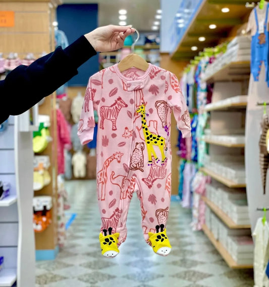 Baby fleece overall