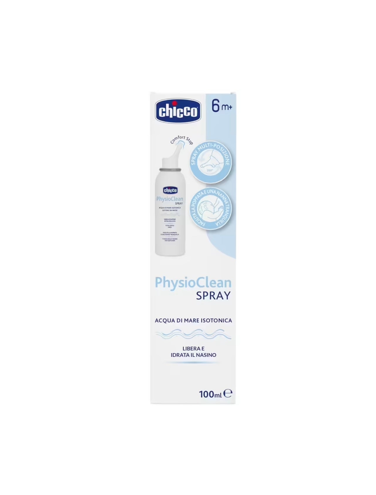 Chicco Isotonic Sea Water Physioclean 100Ml