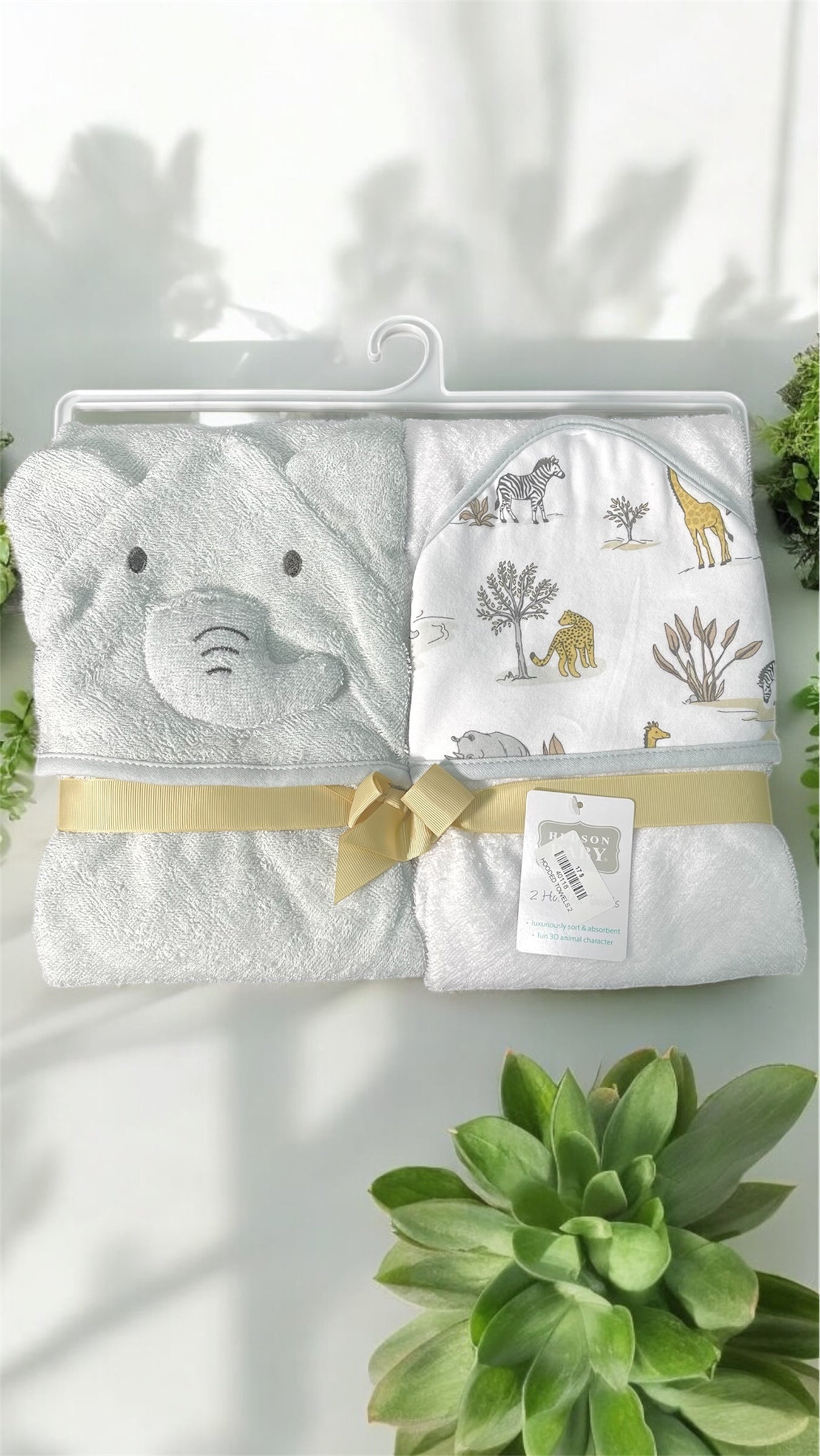 منشفة بغطاء رأس 40118