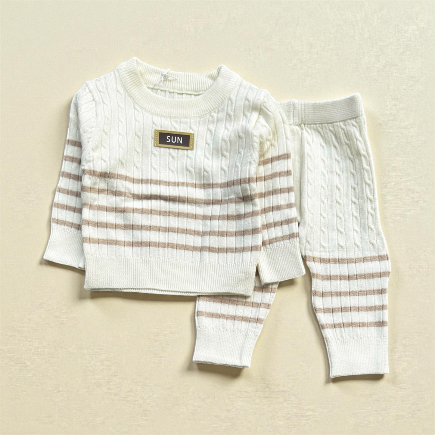 Soft wool baby outwear
