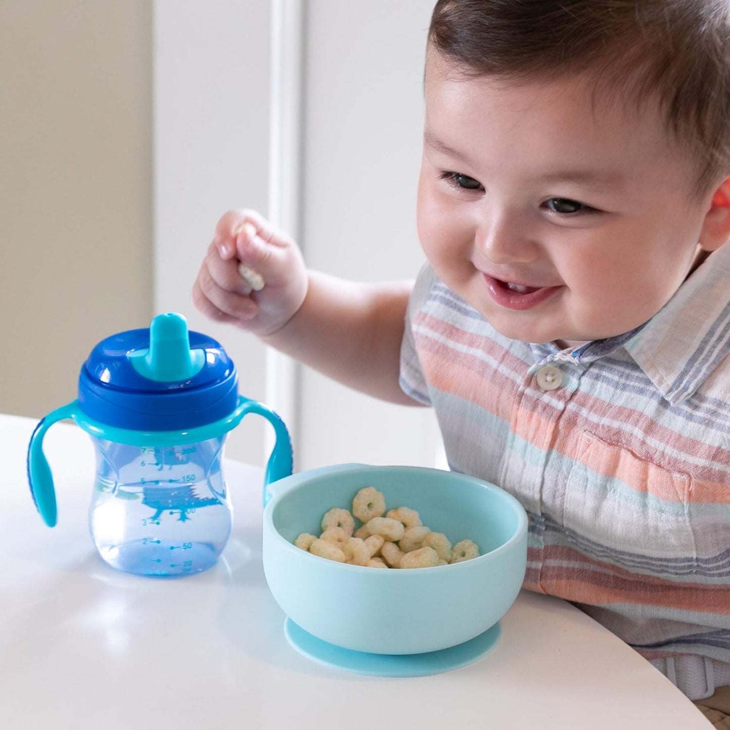 CHICCO Easy Bowl Pink 6m+