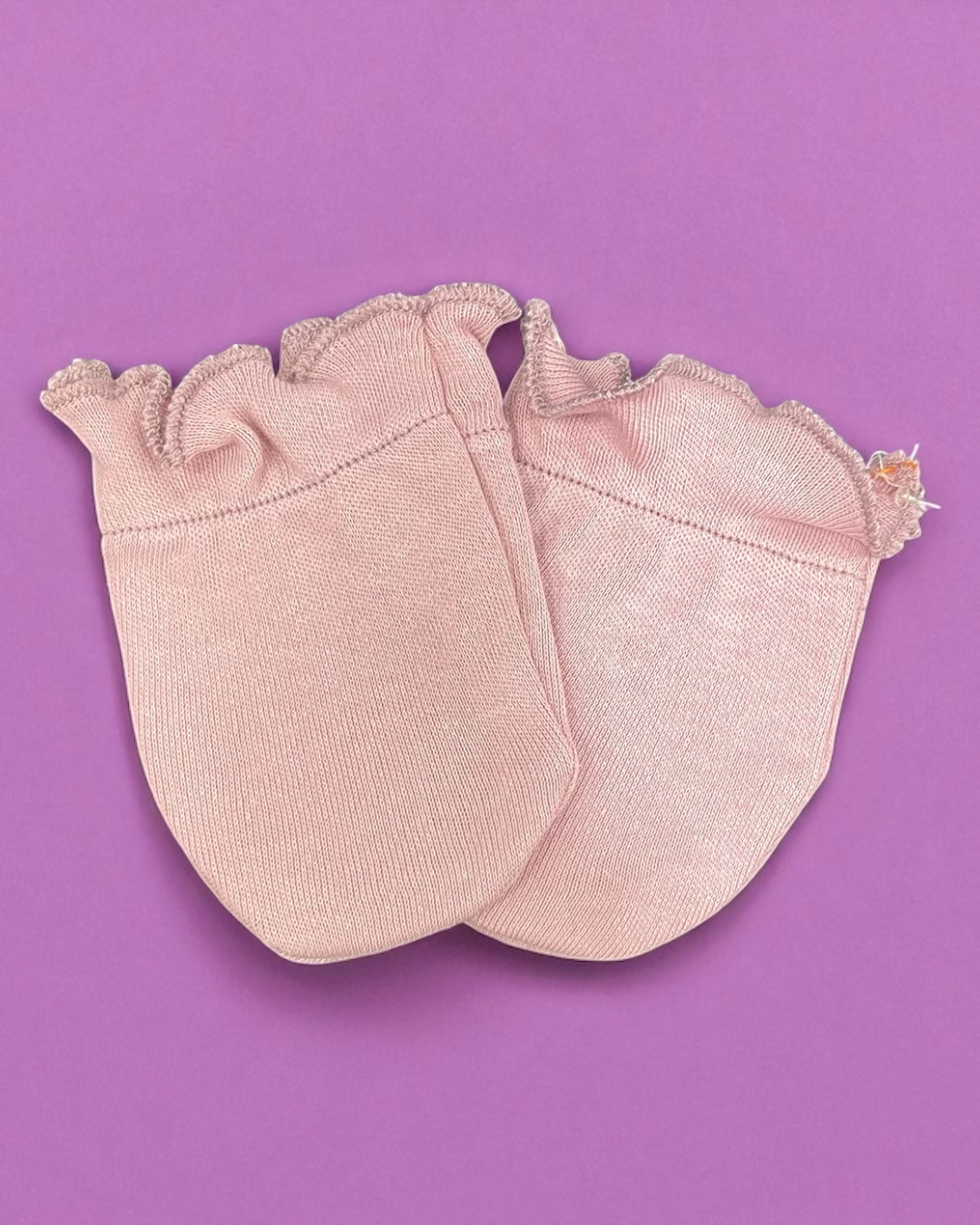 Baby cotton hospital set dusty rose