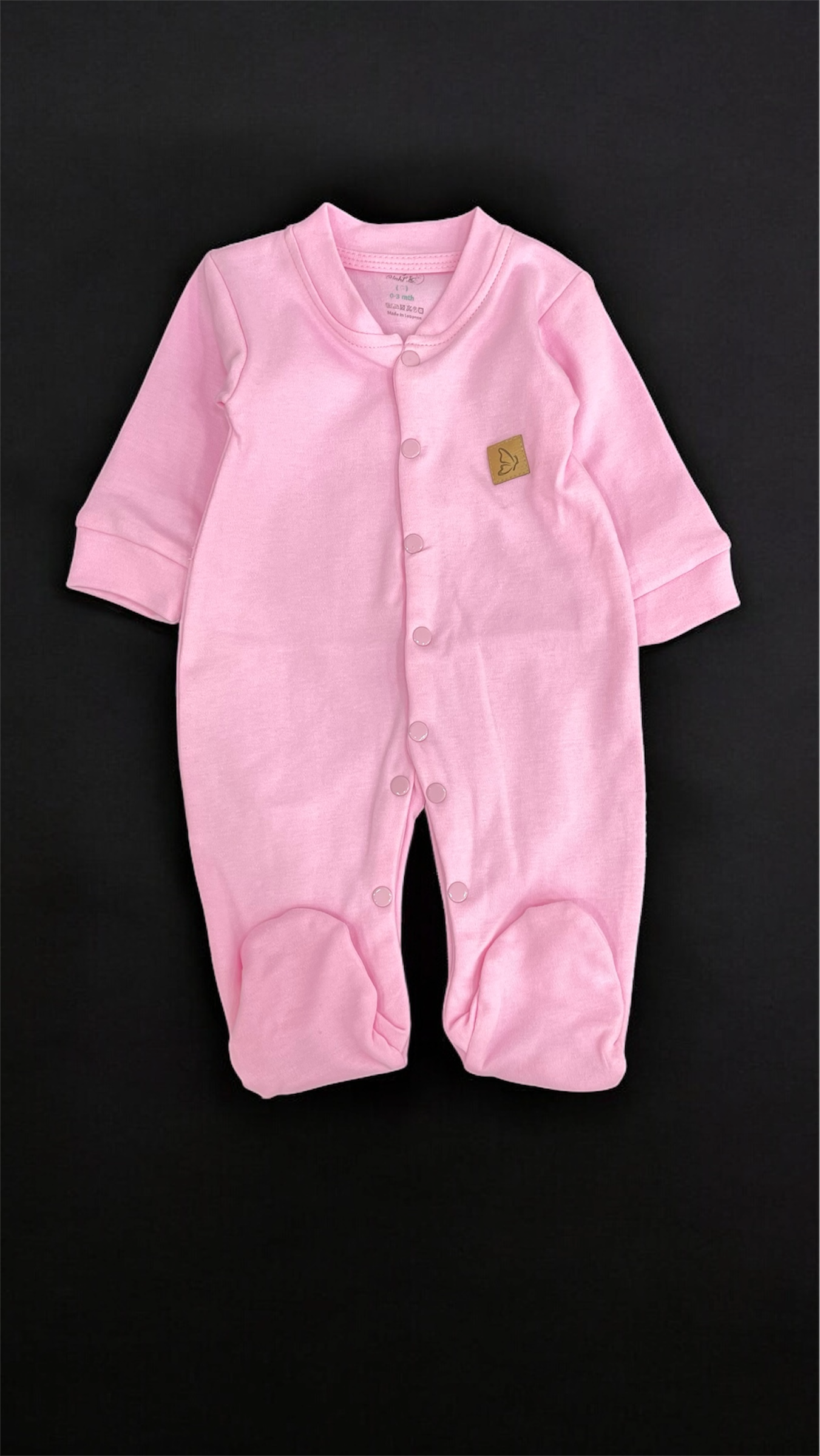 Baby cotton hospital set pink