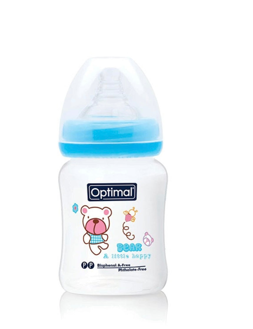 P.p wide neck feeding bottle 180ml 0+