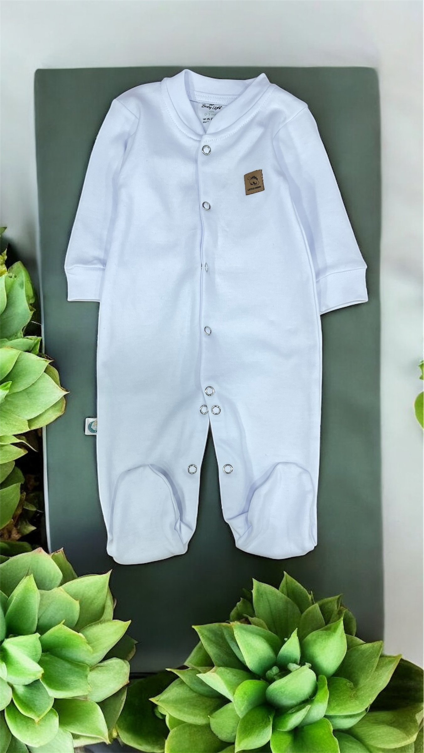 Baby cotton hospital set white