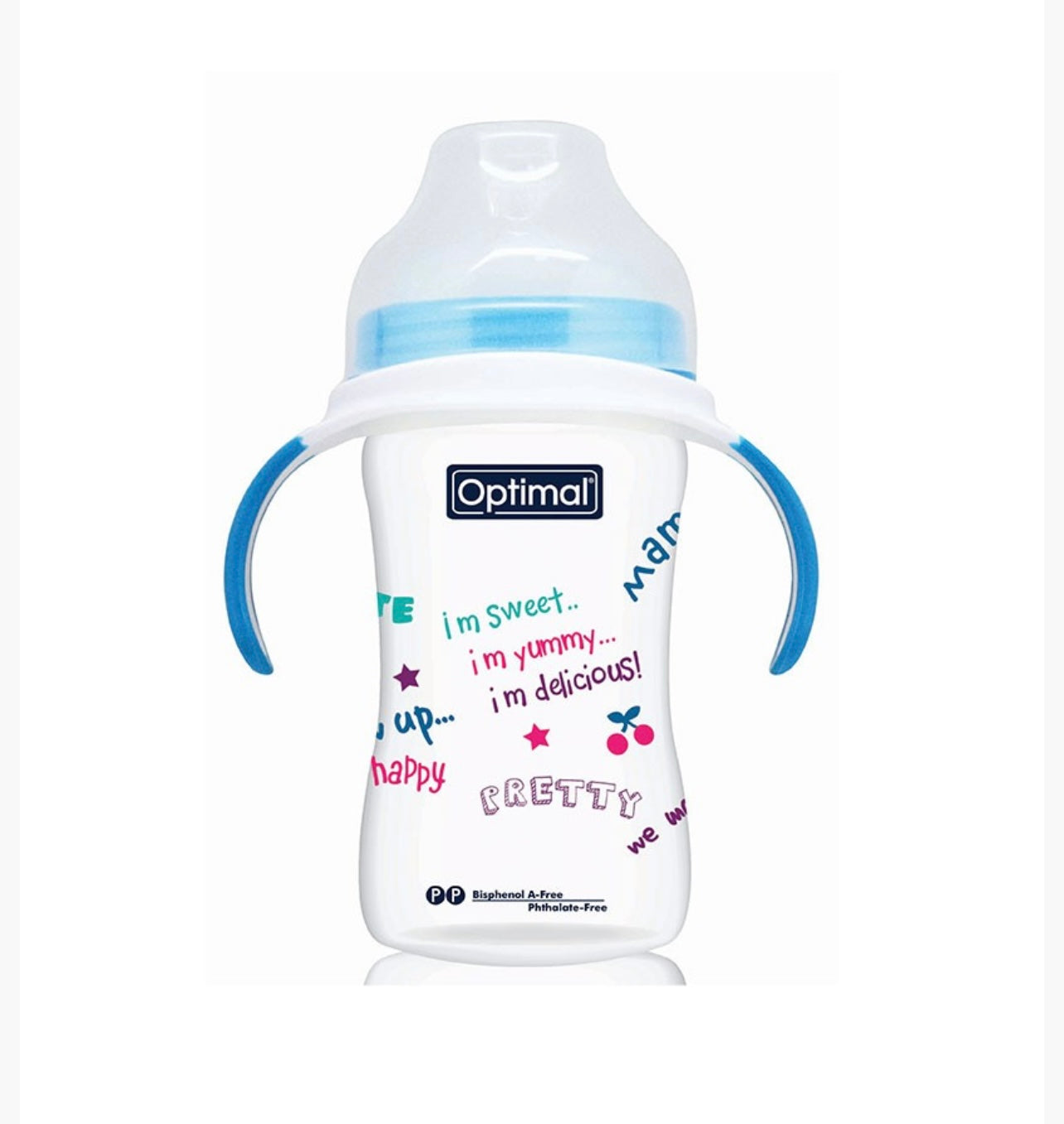 Optimal Feeding Bottle 240ml With Handle