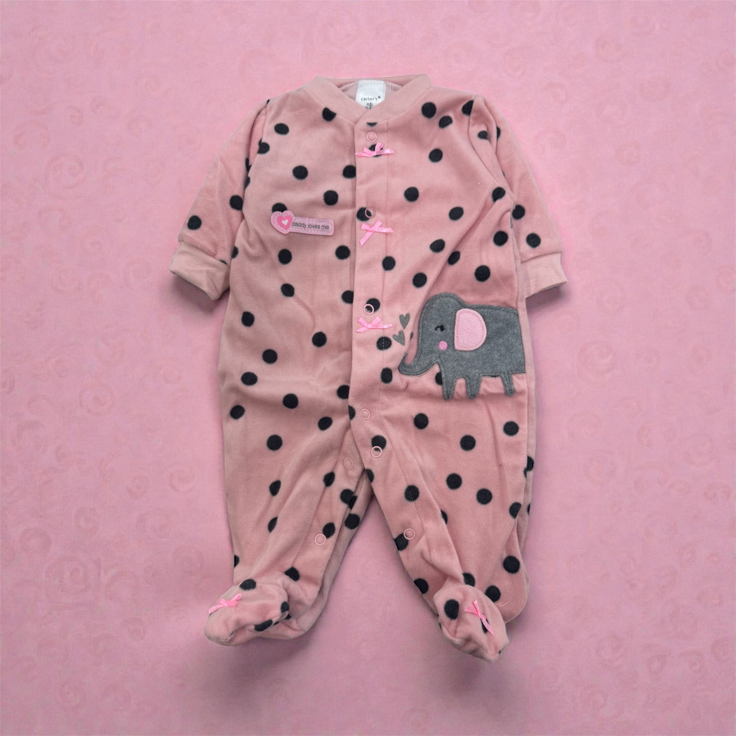 Baby fleece overall