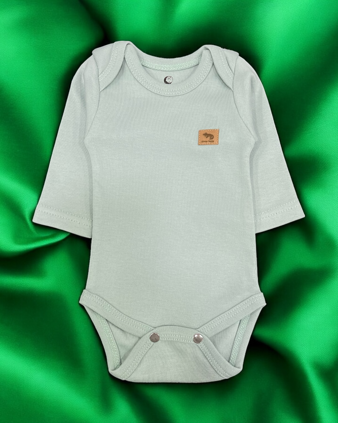 Baby cotton hospital set mint green