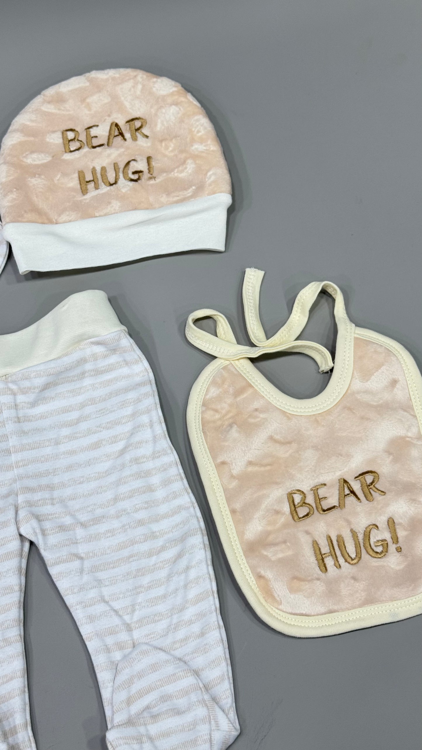 Velvet fur baby hospital set 6 pieces