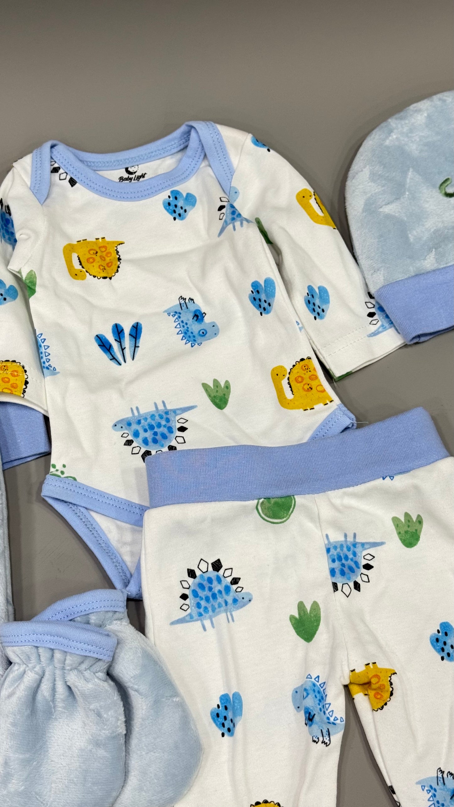 Velvet fur baby hospital set 6 pieces