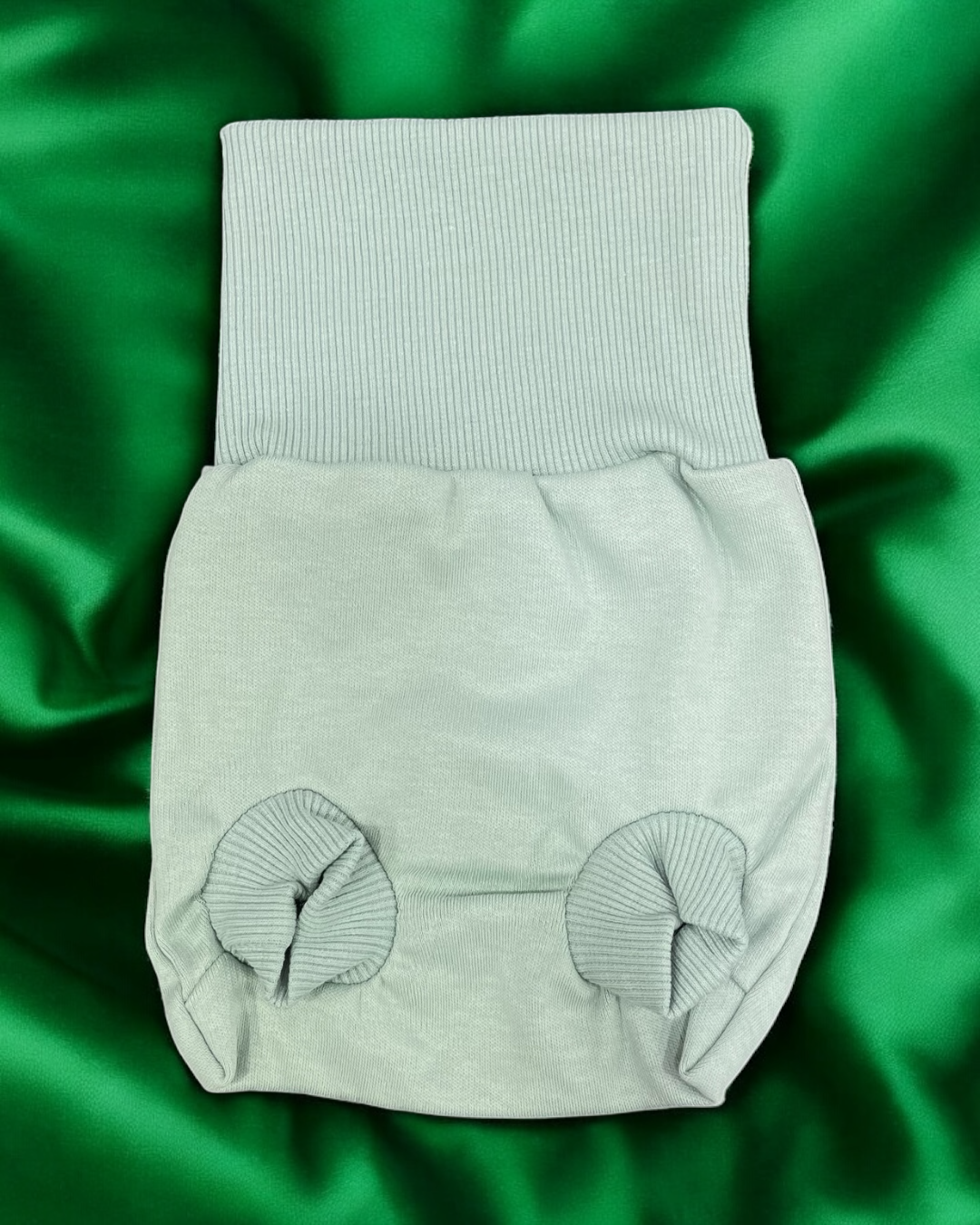 Baby cotton hospital set mint green