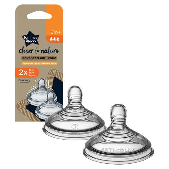 حلمة تومي تيبي للأطفال من عمر 6 أشهر فما فوق