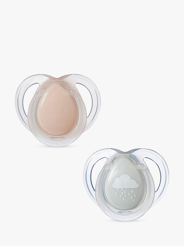 Tommee Tippee 0-6m  nighttime Soothers Pacifiers