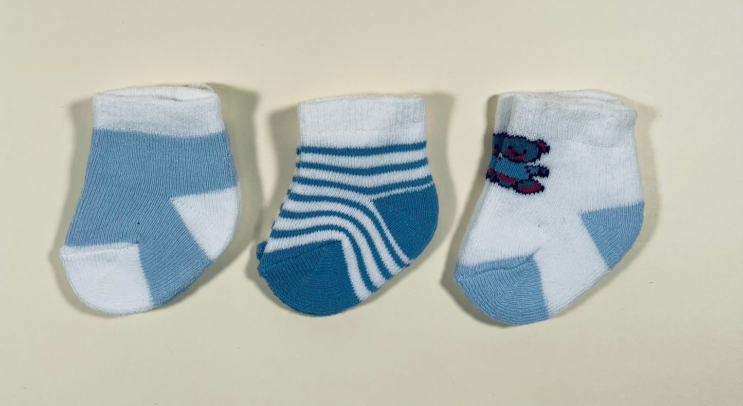 Baby socks 3 in 1