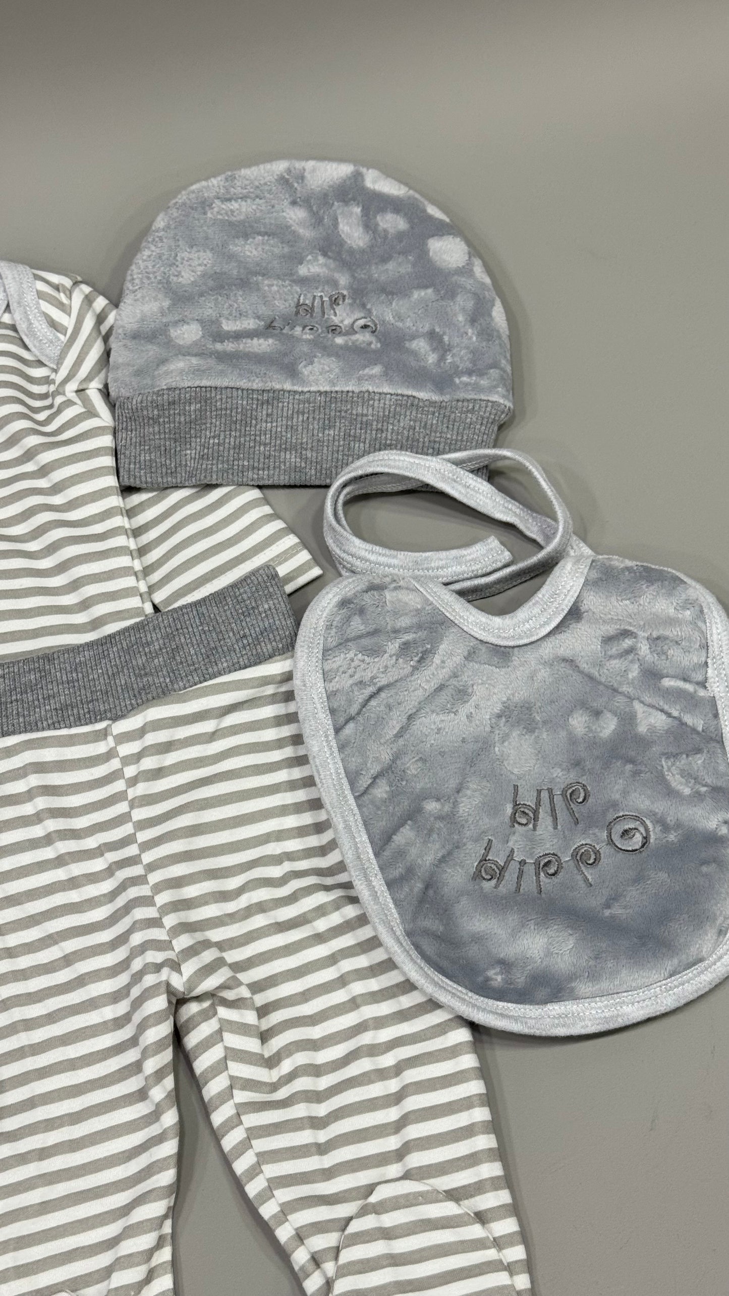 Velvet fur baby hospital set