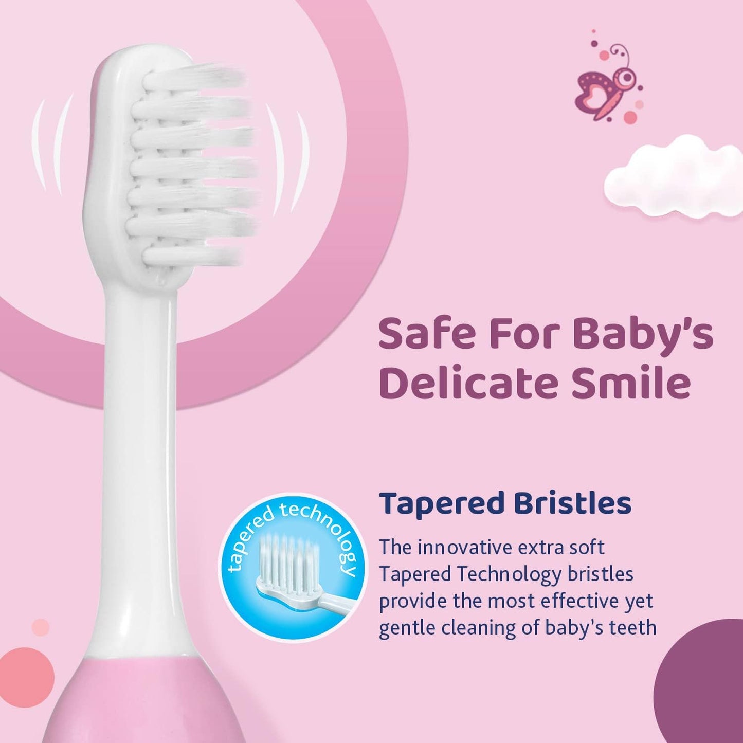 Chicco manual Toothbrush for kids,6-36 months