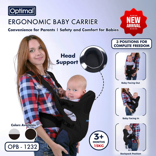 Optimal ergonomic baby carrier 3 months +